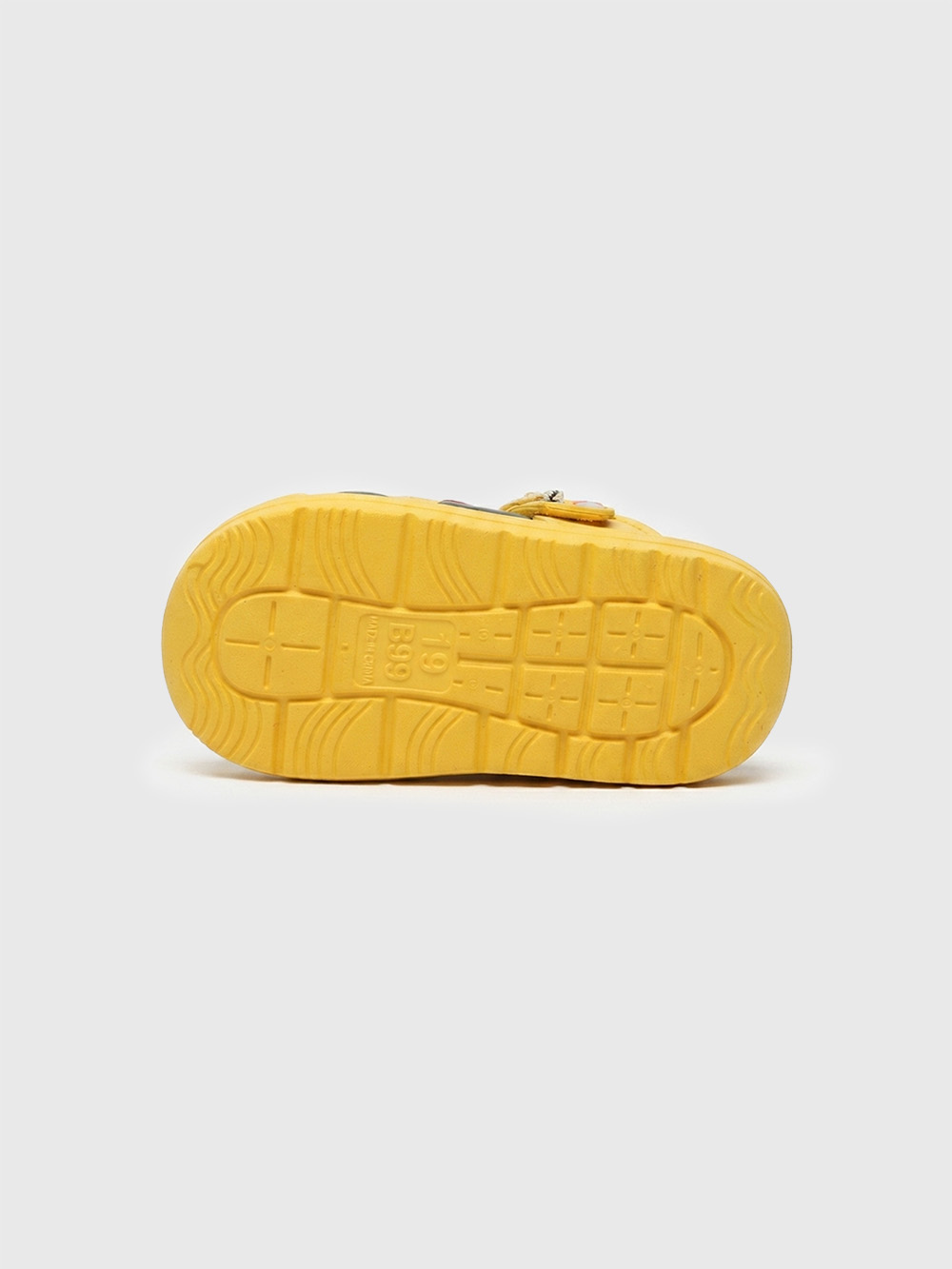 KiddoBounce Rice Hat EVA Clogs Yellow - B99